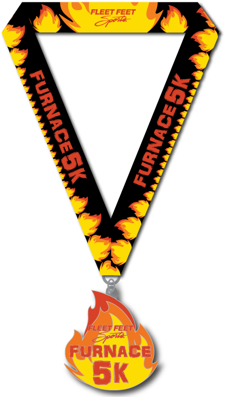 Furnace 5k Will Have Finisher Medals - Fleet Feet Sports (612x792), Png Download