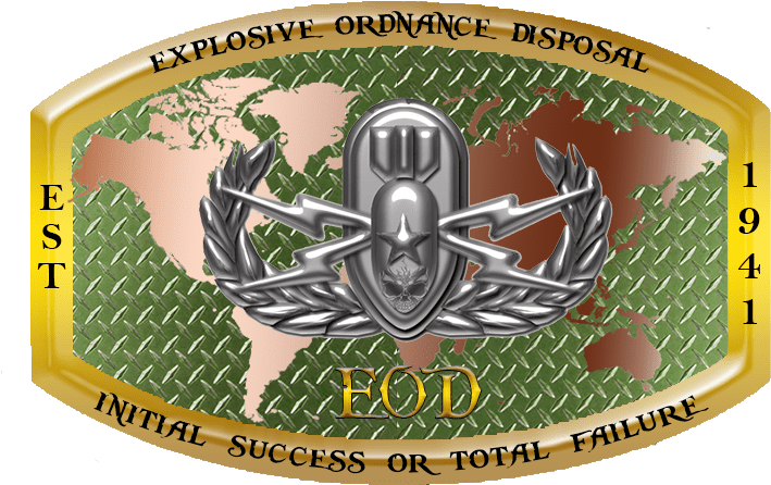 Eod Buckle Chief - Emblem (800x500), Png Download