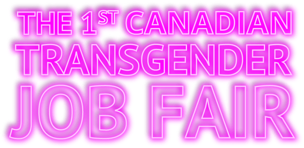 The First Canadian Transgender Job Fair - Electric Blue (1088x576), Png Download