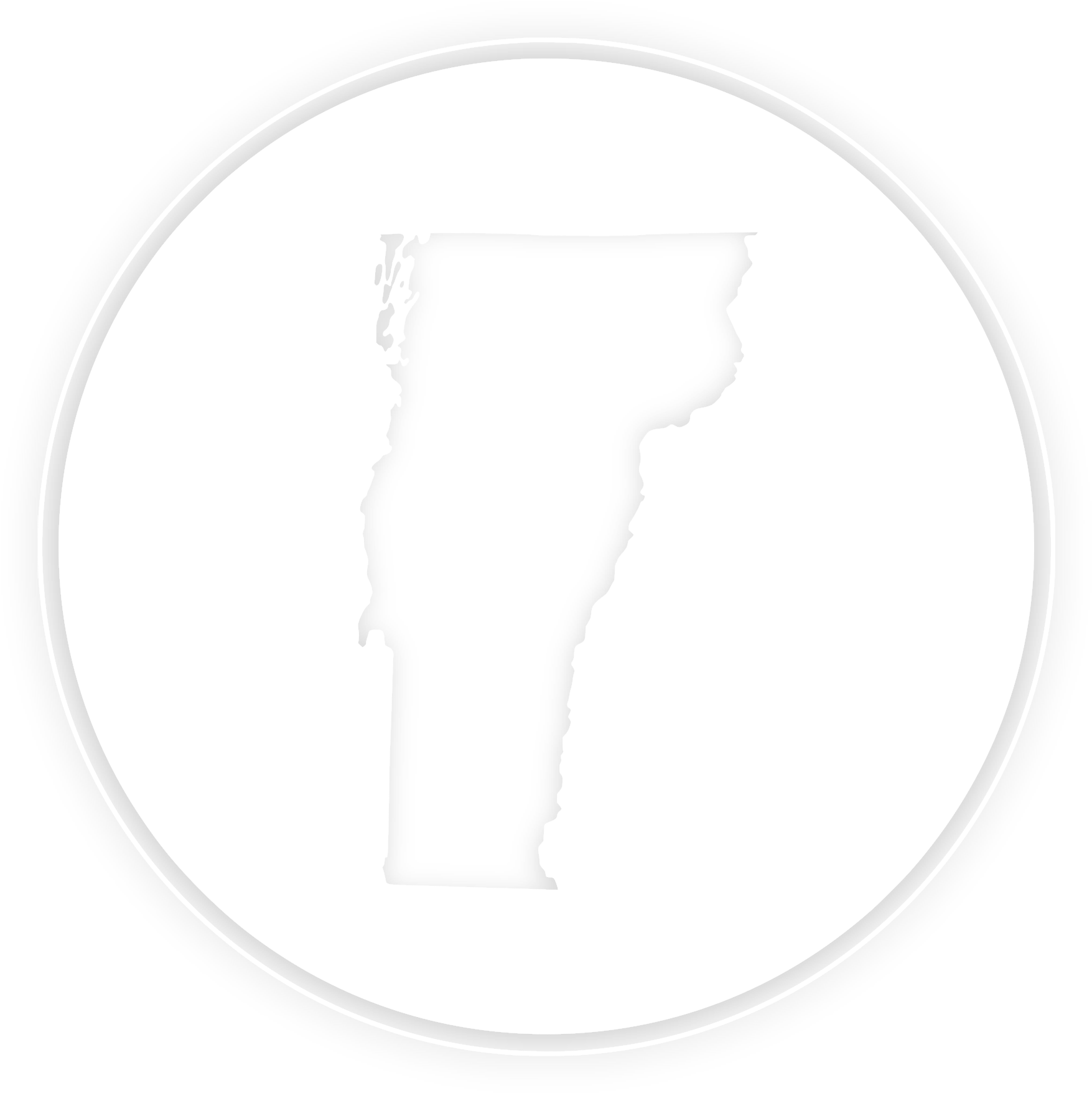 Stand With Vermont Democrats - Vermont Outline (1793x1793), Png Download