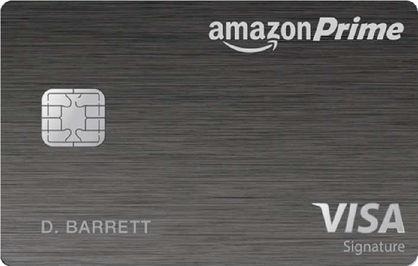 Amazon Prime Rewards Visa Signature Card - Amazon Metal Credit Card (1000x680), Png Download
