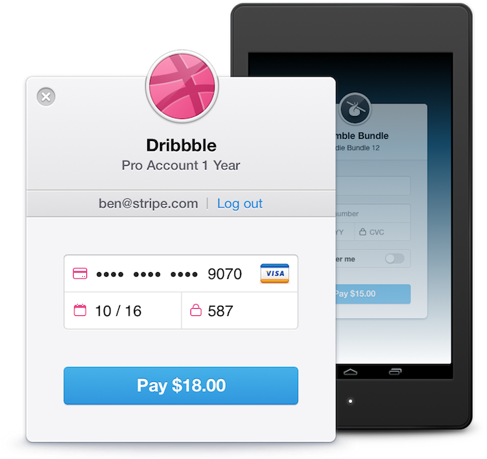 How Does Stripe Generally Approach Developing New Products - Stripe Payment Design Web (687x670), Png Download