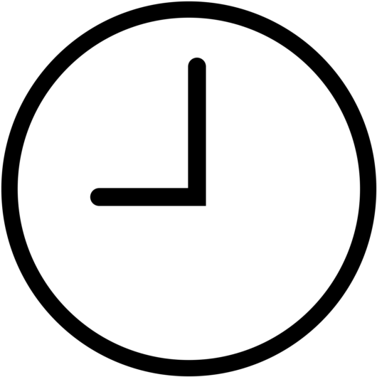 Clock Icon 9 Pm (715x715), Png Download
