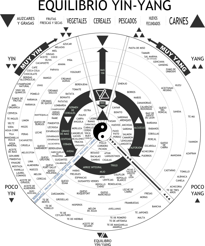 Equal Potential Yin And Yang - Equilibrio Yin Yang (669x800), Png Download