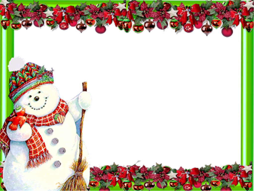 Grupo - Muñecos De Nieve Con Escoba (1024x768), Png Download