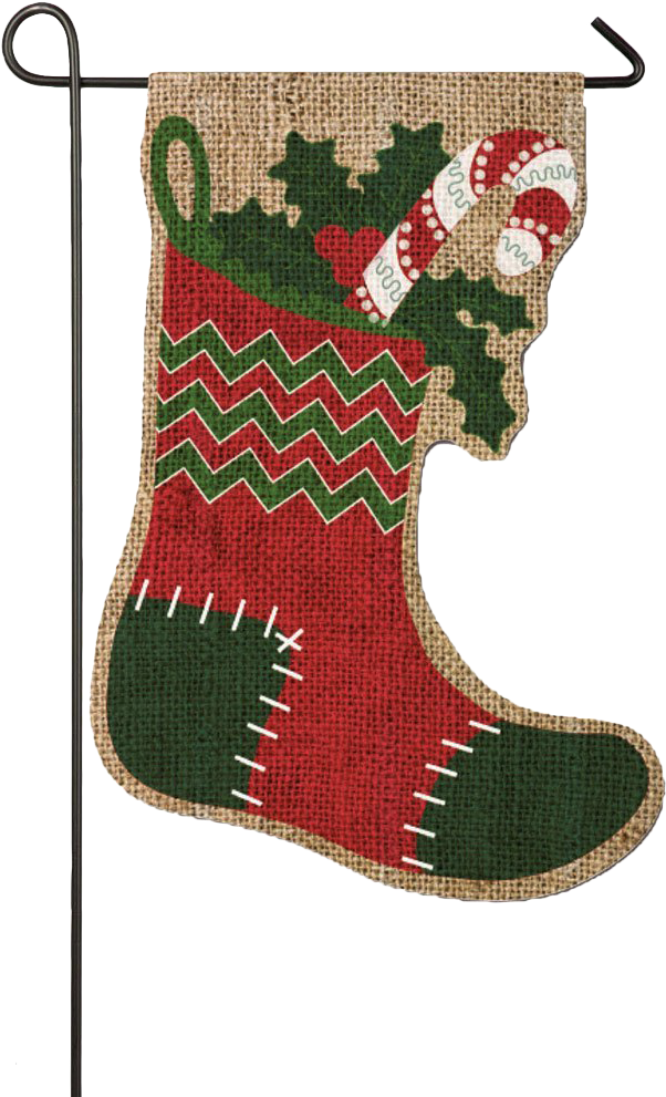 Por - Christmas Stocking (660x1000), Png Download