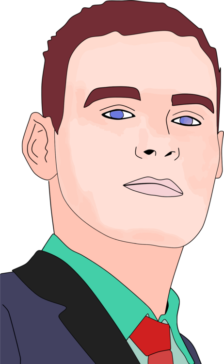 Drawing Cartoon Portrait Face Painting - Ảnh Chân Dung Hoạt Hình (462x750), Png Download