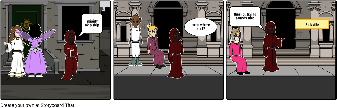 Halloween With The Witch - Cartoon (1164x385), Png Download