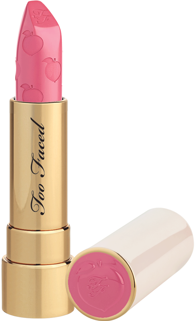 Peach Kiss Makeup Me Happy Long Wear Lipstick - Tatcha Vs Too Faced Lipstick (1200x1080), Png Download