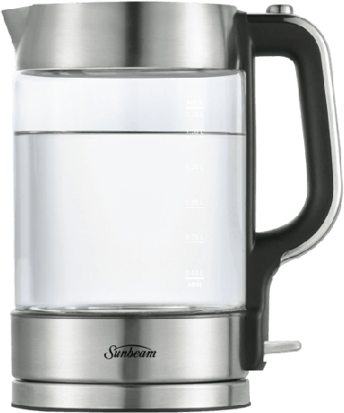 Ke6450g - Sunbeam Maestro Glass Kettle Ke6450g (700x457), Png Download