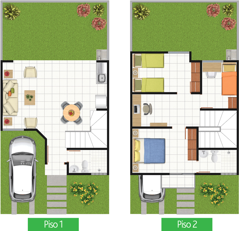 Casa Girasol - Constructora Normandia Marbella Jamundi (885x800), Png Download