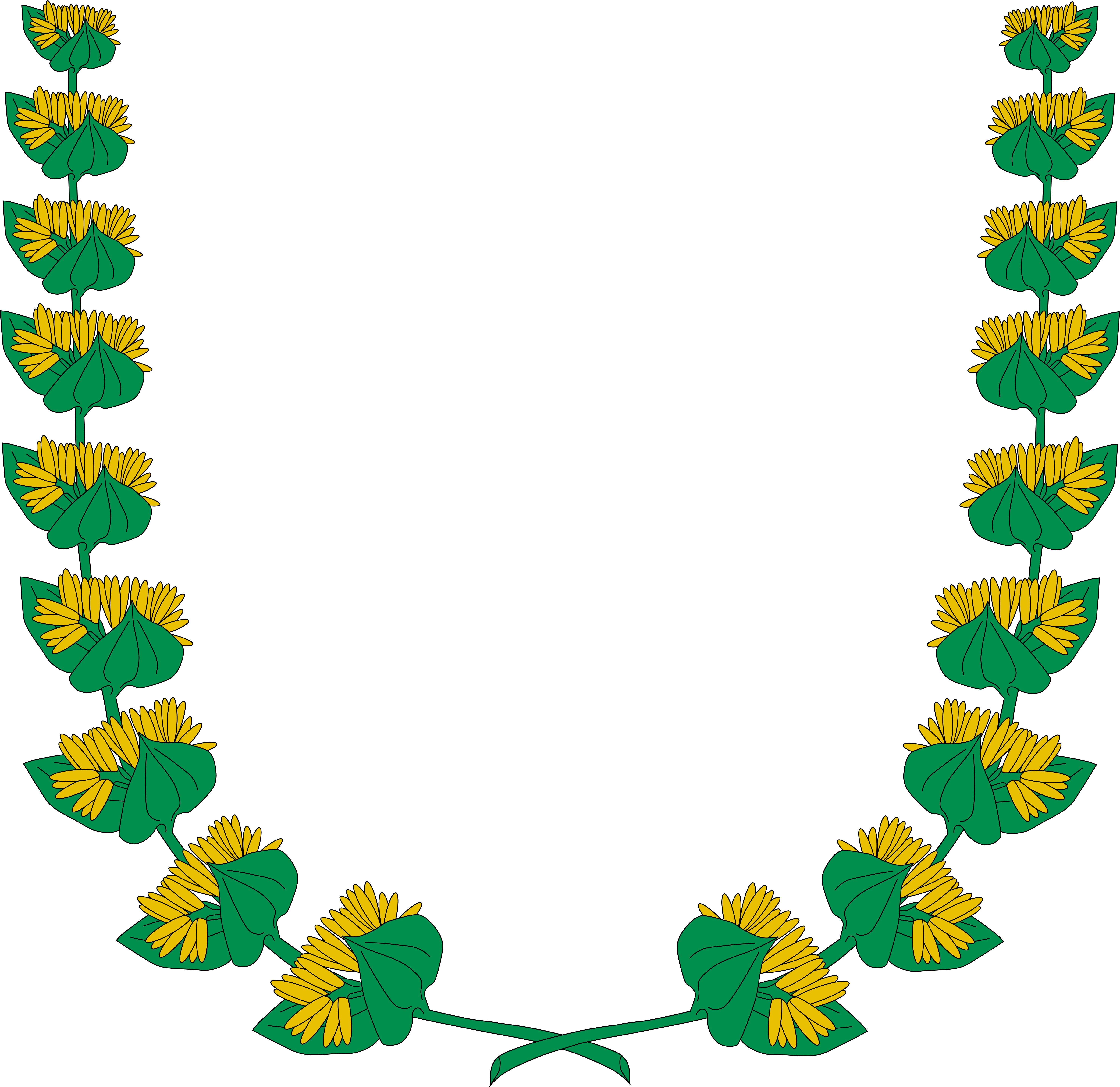 Genciana Heráldica - Escudo De Genicera (5915x5741), Png Download