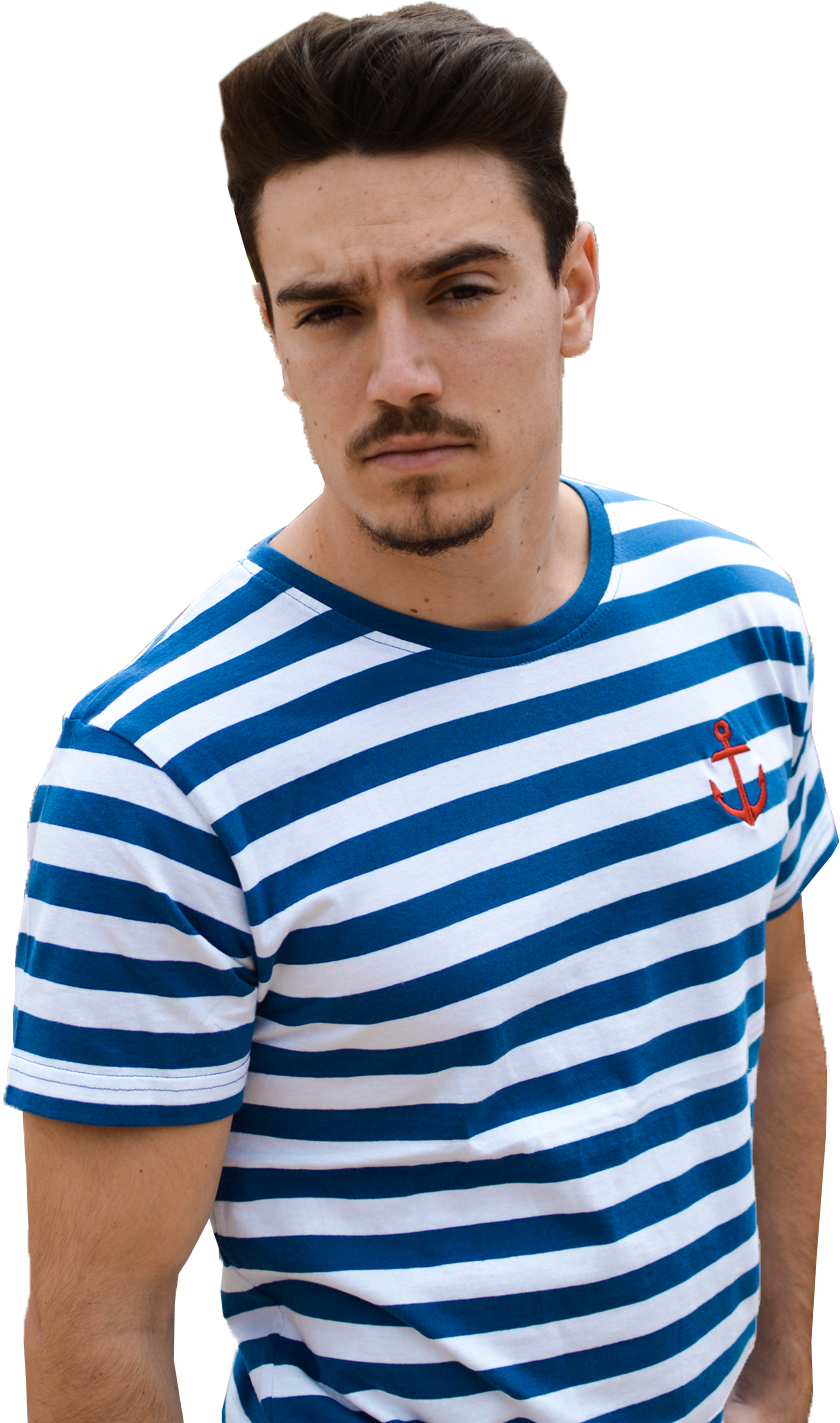 Camiseta Marinera Ancla - Active Shirt (1083x1482), Png Download