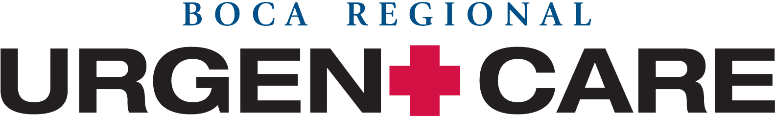 About Boca Regional Urgent Care - Cross (1732x383), Png Download