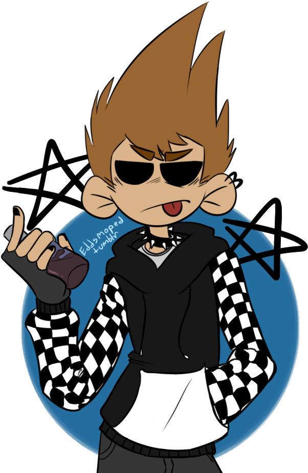 He Probably Listens To Linkin Park - Cartoon (680x957), Png Download