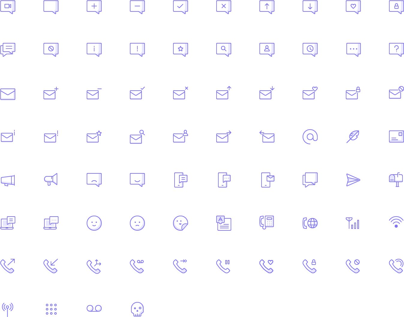 Communication - Icons 16px (1360x1056), Png Download