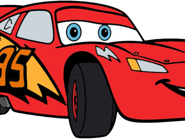 Car Clipart Lightning Mcqueen - Lightning Mcqueen Art (640x480), Png Download