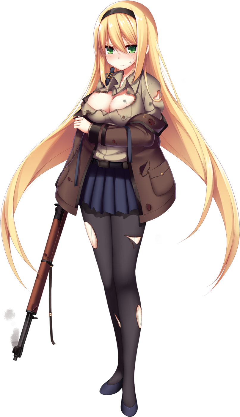 Original) Loading M1 Garand - M1 Garand Girls Frontline (1191x1536), Png Download