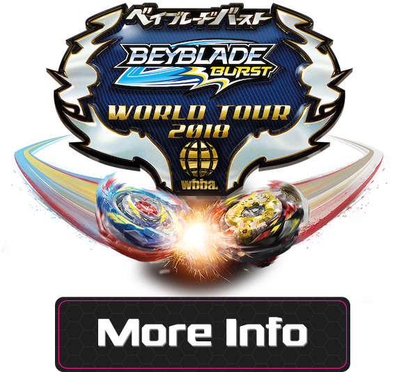 Logo - Beyblade Burst World Championship 2018 (599x559), Png Download