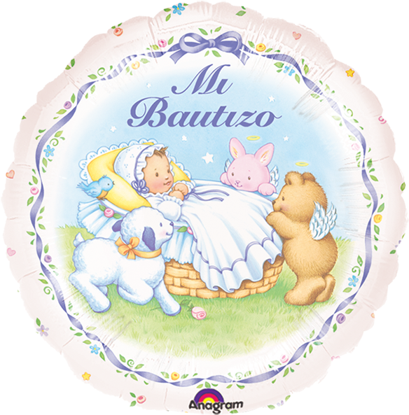 Paquete Mi Bautizo Blanco 46 Cm - Boligpartner (600x600), Png Download