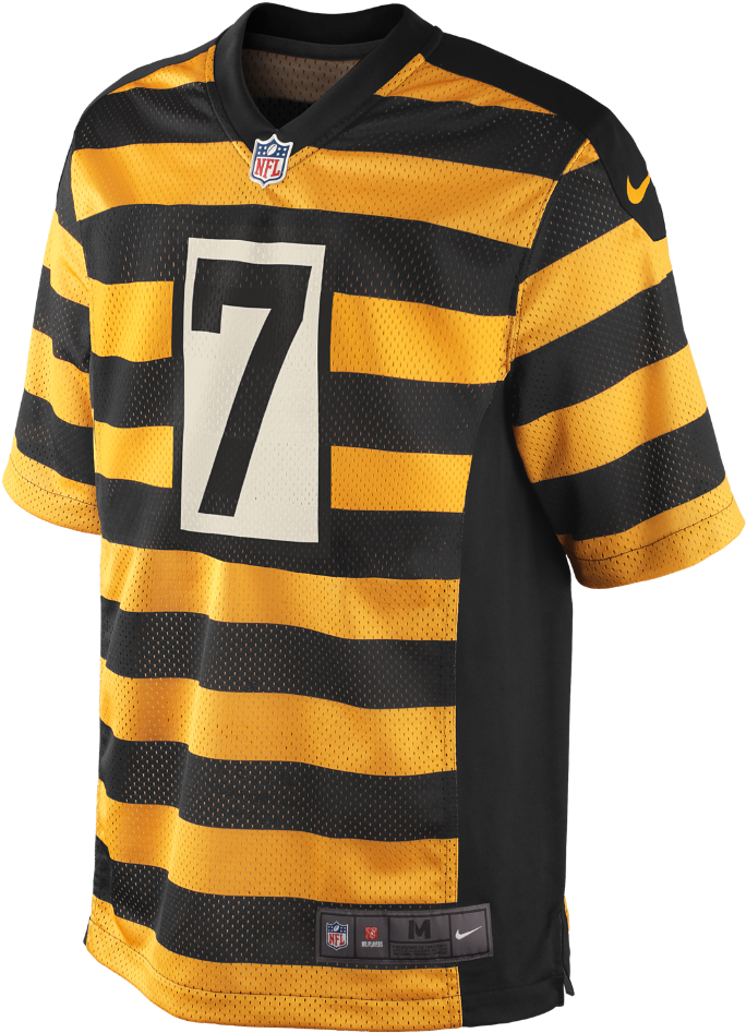 Nike Nfl Pittsburgh Steelers Men's Football Alternate - Steelers Big Ben Jersey (1000x1000), Png Download