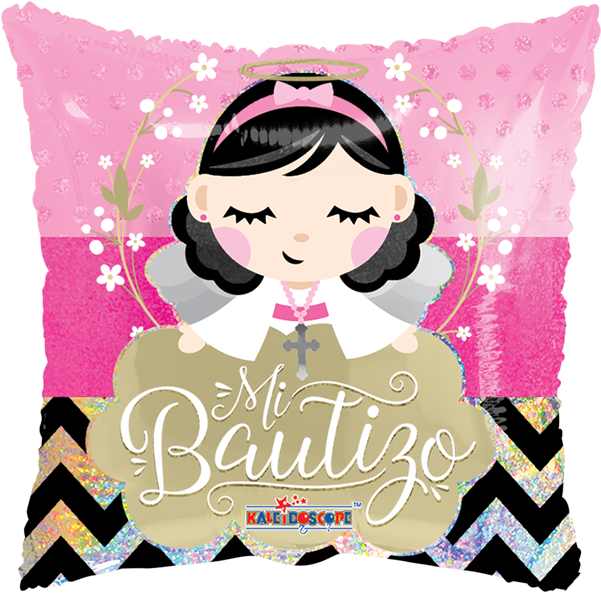 Mi Bautizo Angelito - Convergram (600x600), Png Download