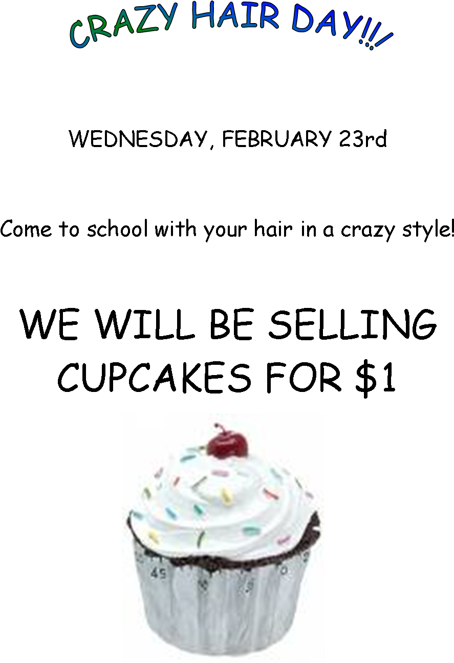 Crazy Hair Day - Ad Marathon (975x1350), Png Download