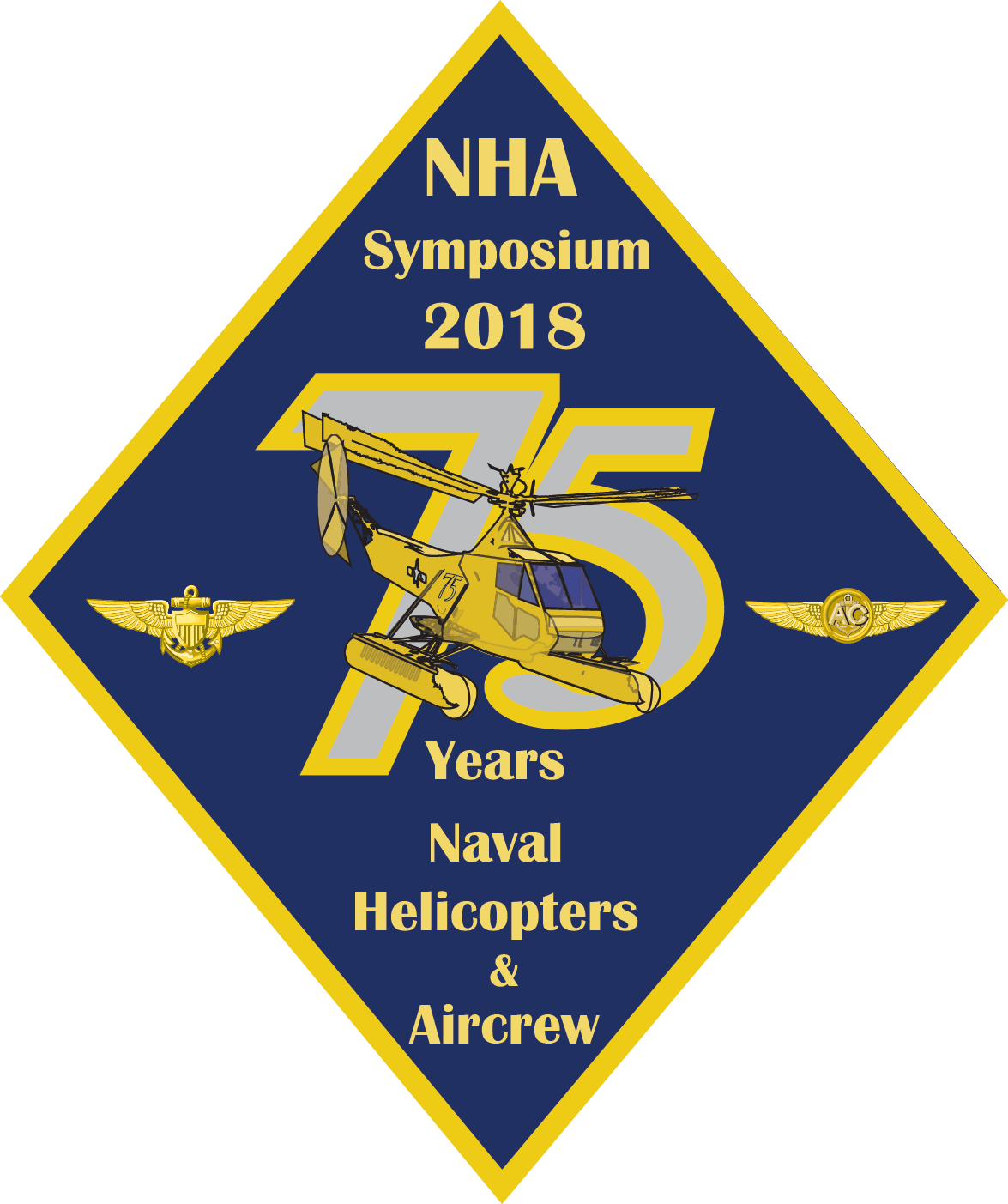 Sitting On Air 75th Anniversary Of Naval Rotary Wing - Aerospace Engineering (1175x1403), Png Download