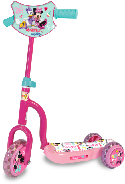 Unibike Scooter 3 Ruedas Minnie - Monopatin De Mickey Mouse (540x720), Png Download