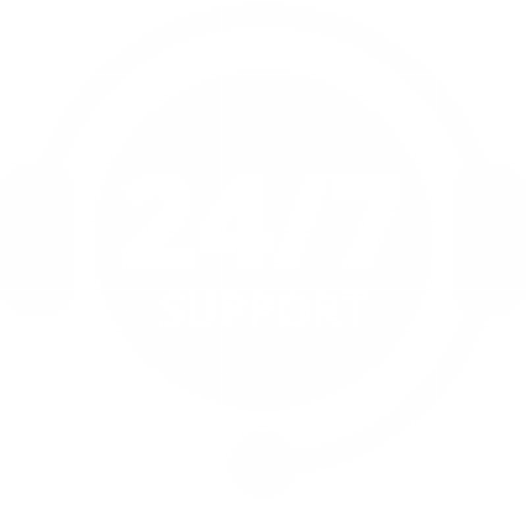 Service It 24 7 Support Icon - Circle (1024x1024), Png Download