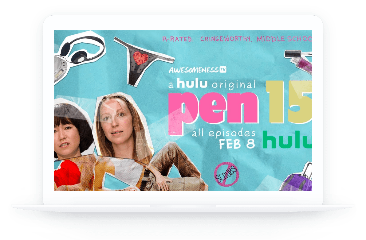 In This Comedy, We Follow The Life Of Annie, An Overweight - Pen15 Hulu Poster (1190x806), Png Download