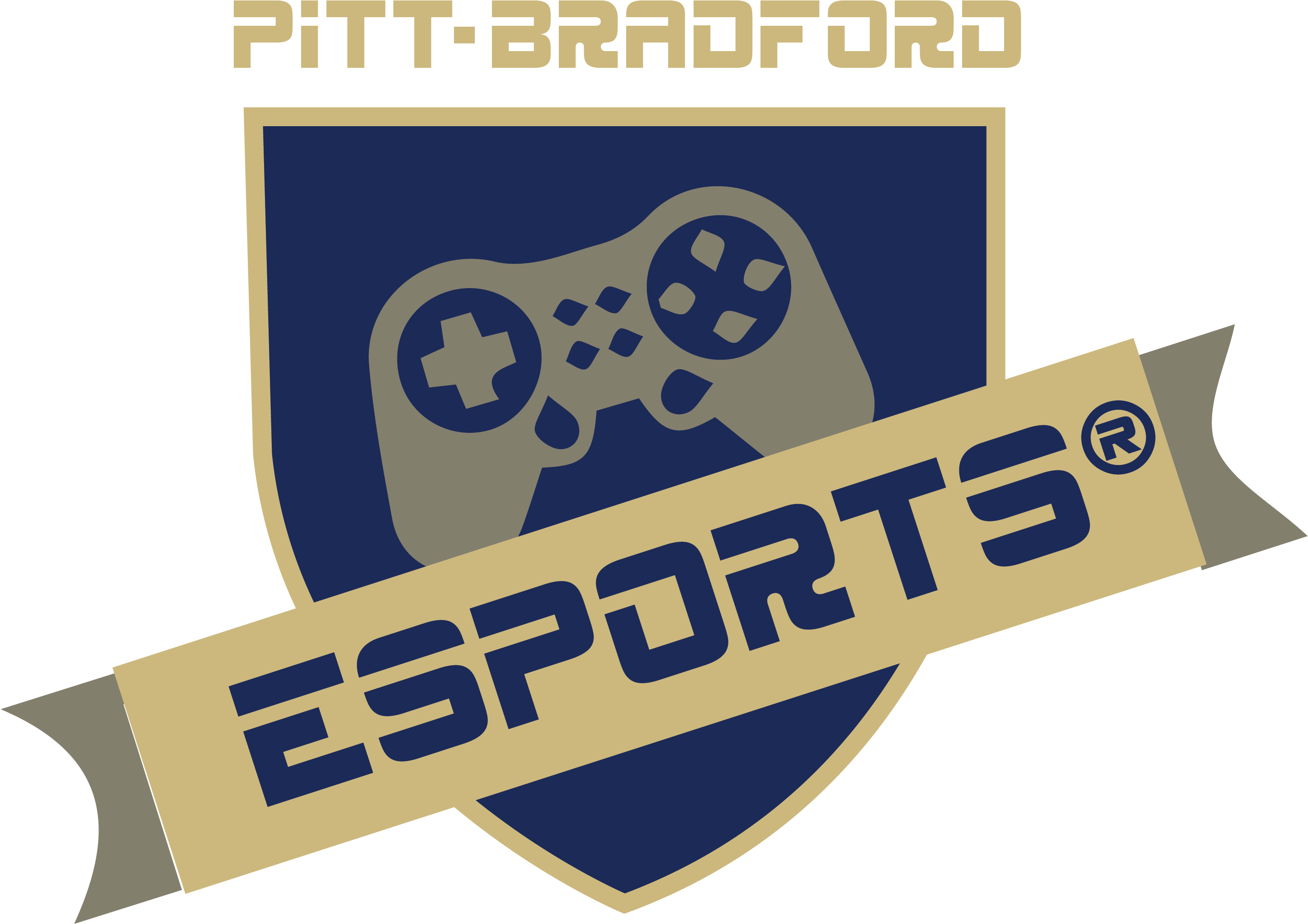 Pitt-bradford Esports - Graphic Design (2892x2061), Png Download