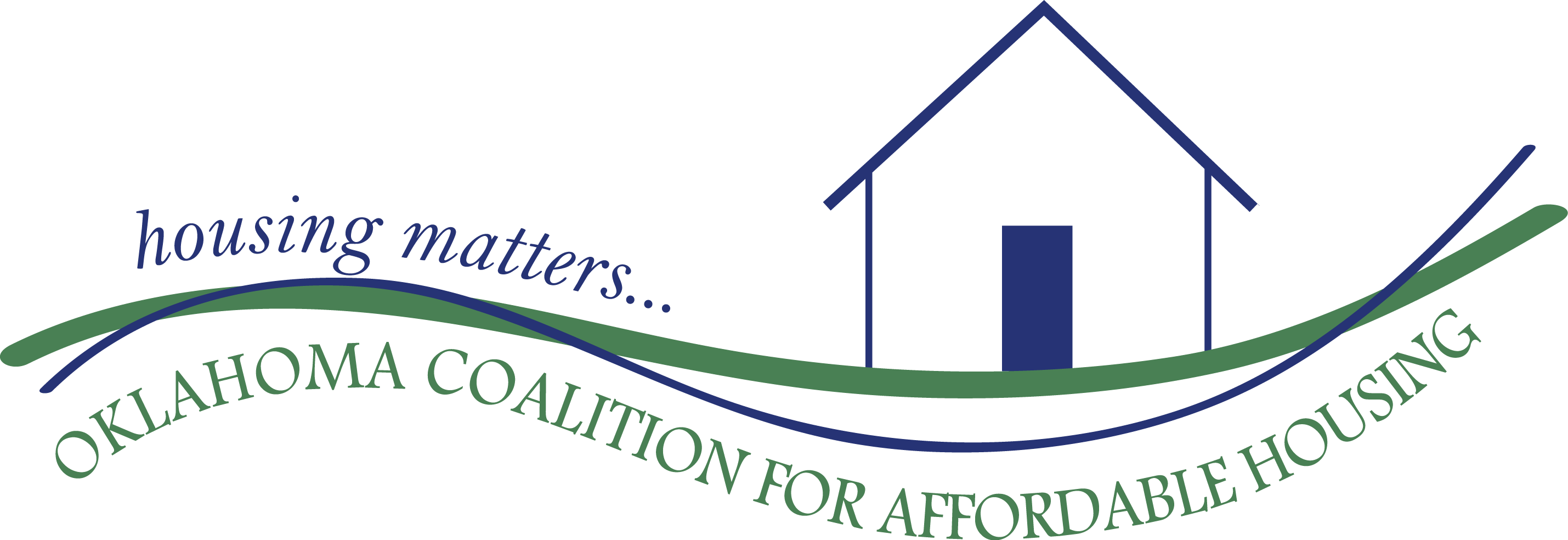 Oklahoma Coalition For Affordable Housing - Wheeling Around The World (2859x984), Png Download