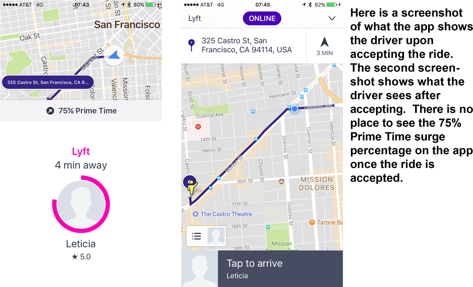 Also, And Even More Frustrating, When I Pick Up A Passenger - Lyft App Driver Pick Up (1600x960), Png Download
