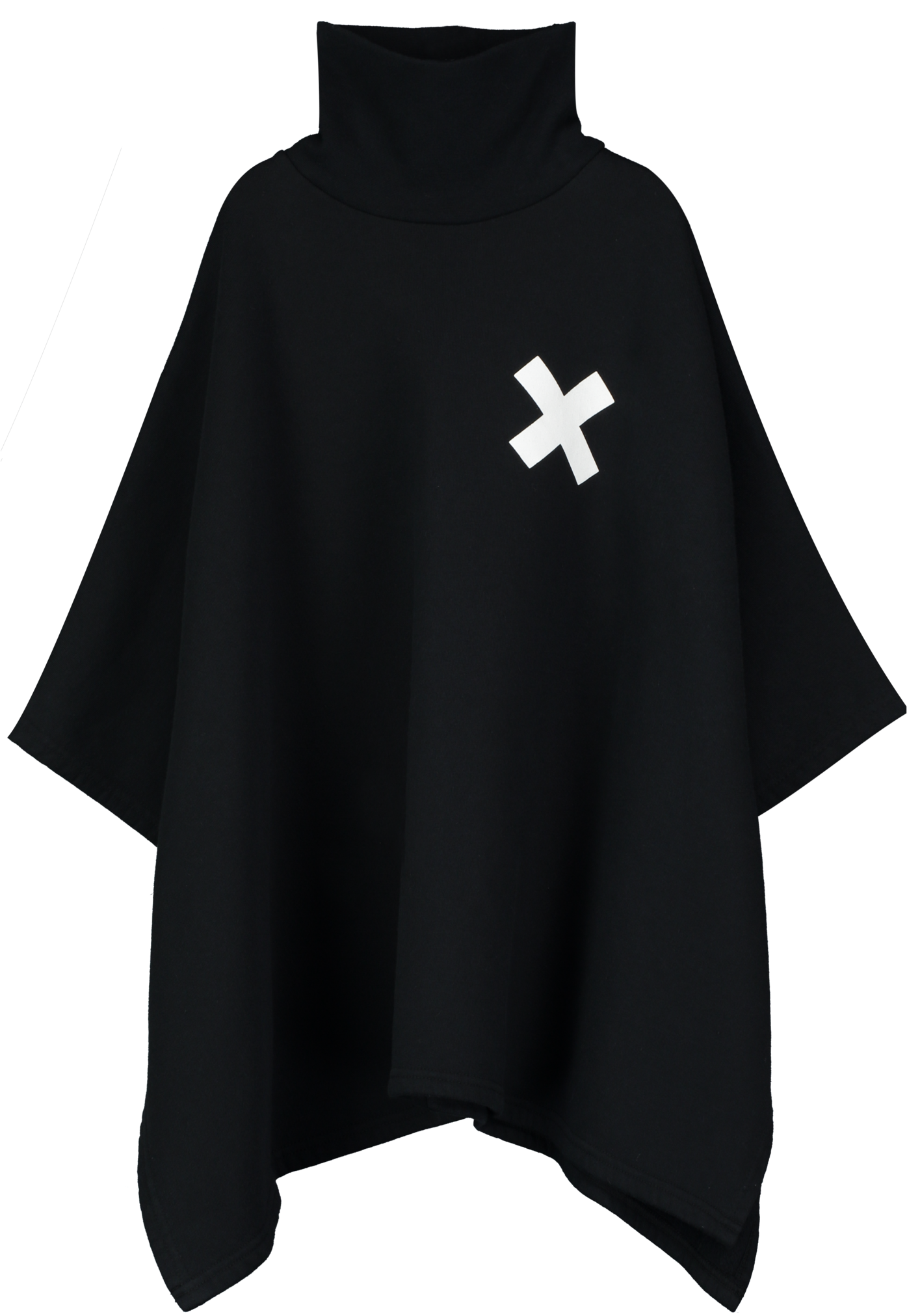 Cape, Black, X Cross - Cross (1398x2048), Png Download
