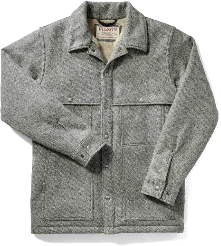 Lined Wool Cape Coat - Filson Lined Wool Cape Coat (966x1449), Png Download