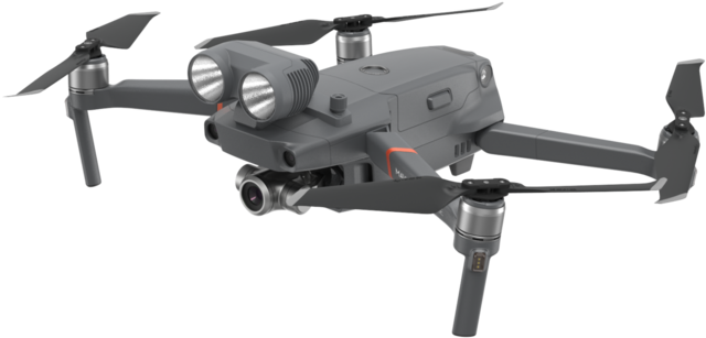 Mavic 2 Enterprise - Dji Mavic 2 Enterprise Dual (1000x563), Png Download