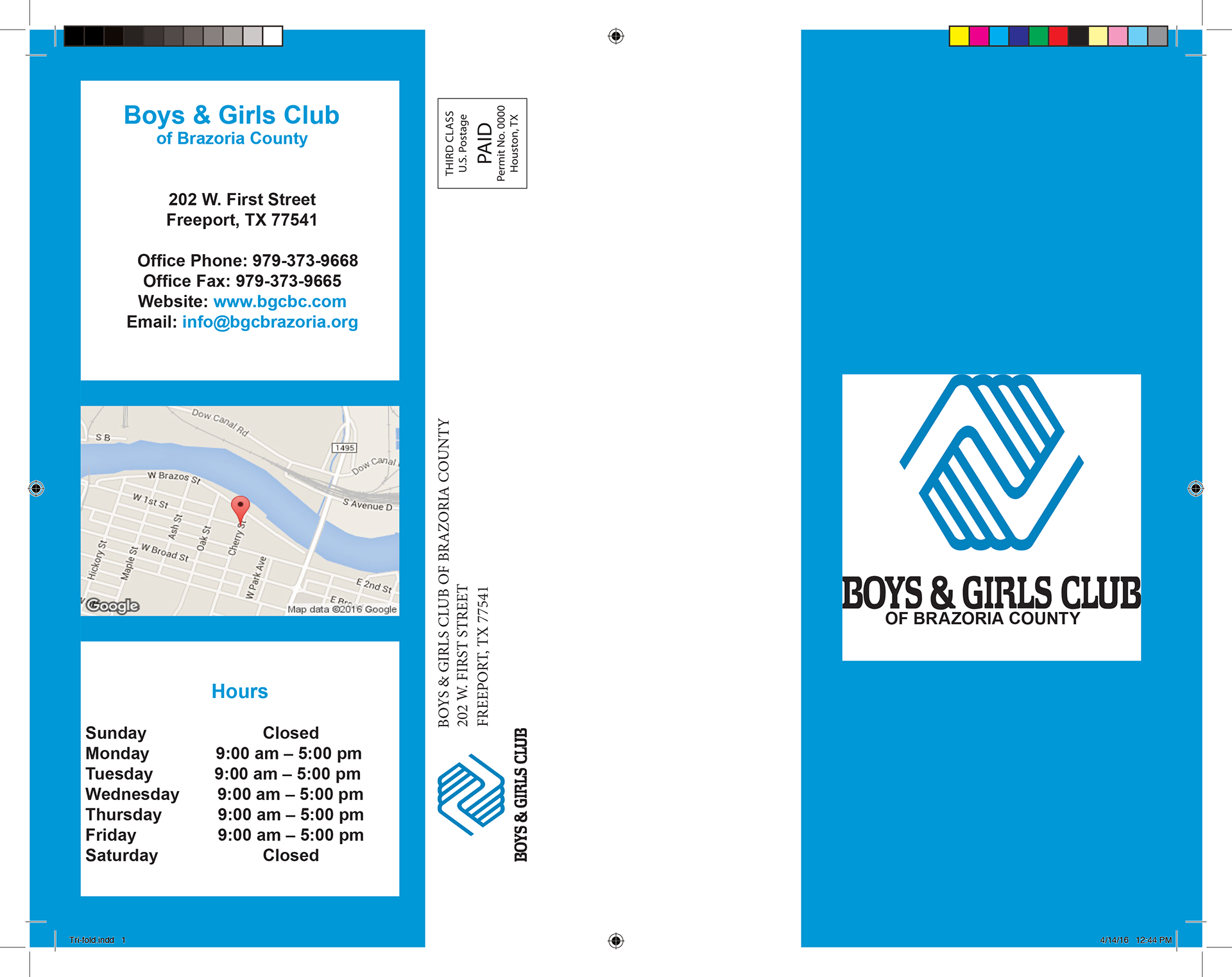 Boys & Girls Club Tri-fold - Boys And Girls Club Of Lee County (1920x1523), Png Download