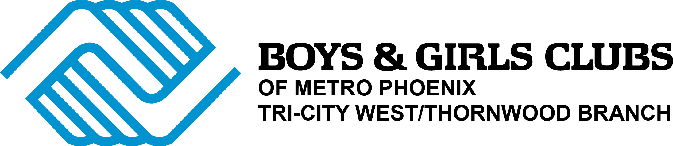 Bgcmptricity Metrologo Horz Color - Boys And Girls Club (2193x476), Png Download