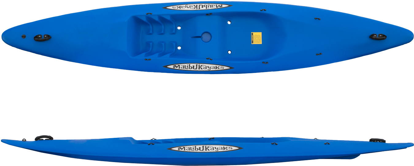 3 4 Blue Recreational Kayak - Sea Kayak (1500x1050), Png Download