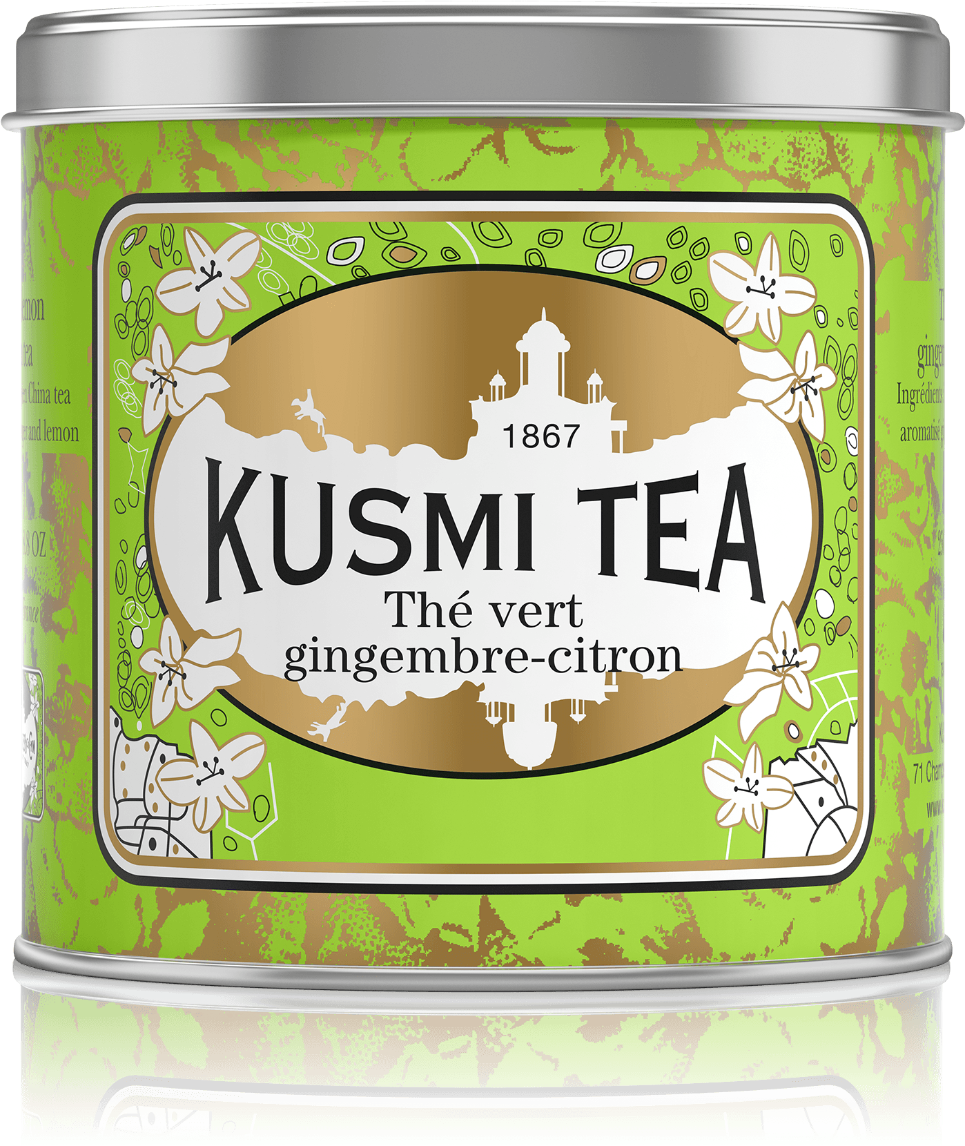 Thé Vert Gingembre Citron (1600x1680), Png Download