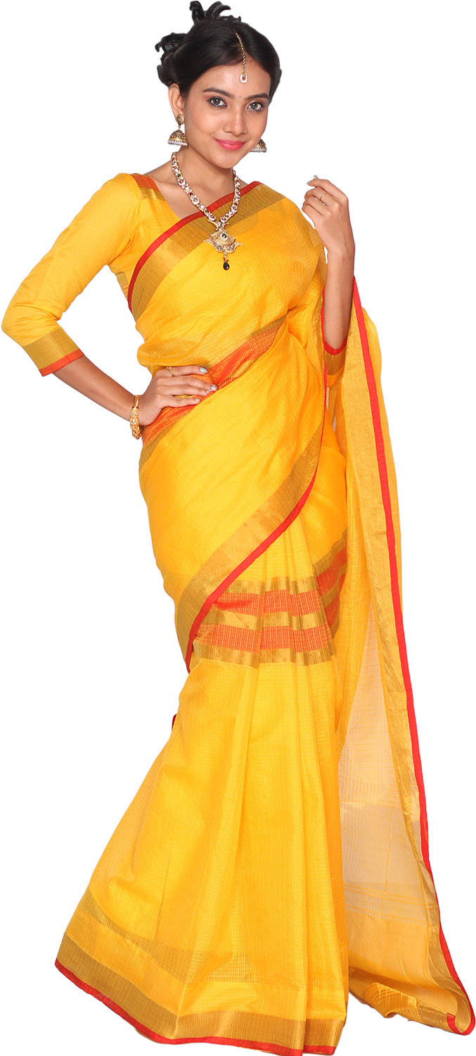 Sharvani 4 Silk Cotton Saree Collections - South Indian Silk Saree With Price (1050x1500), Png Download