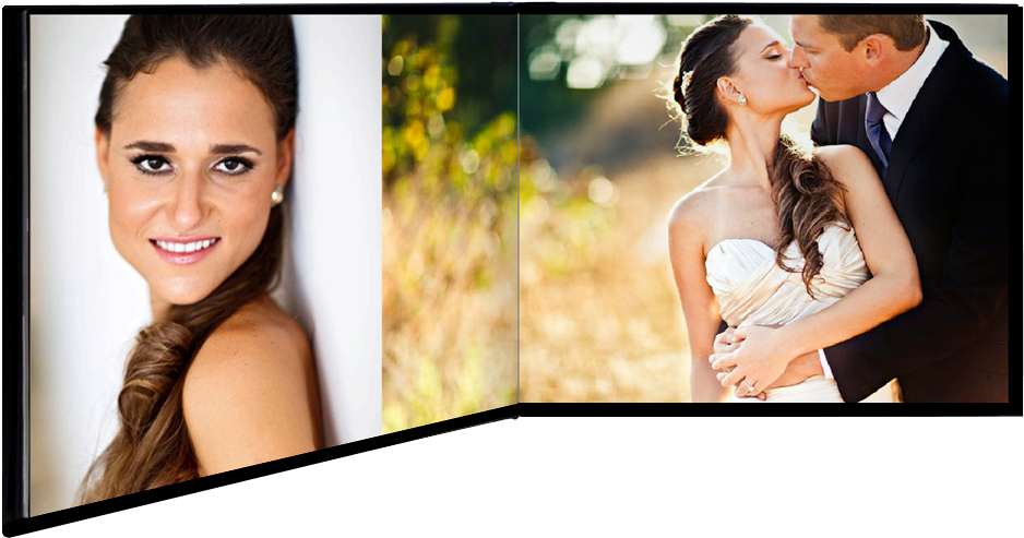 Modern Wedding Album Design - Photograph (960x497), Png Download