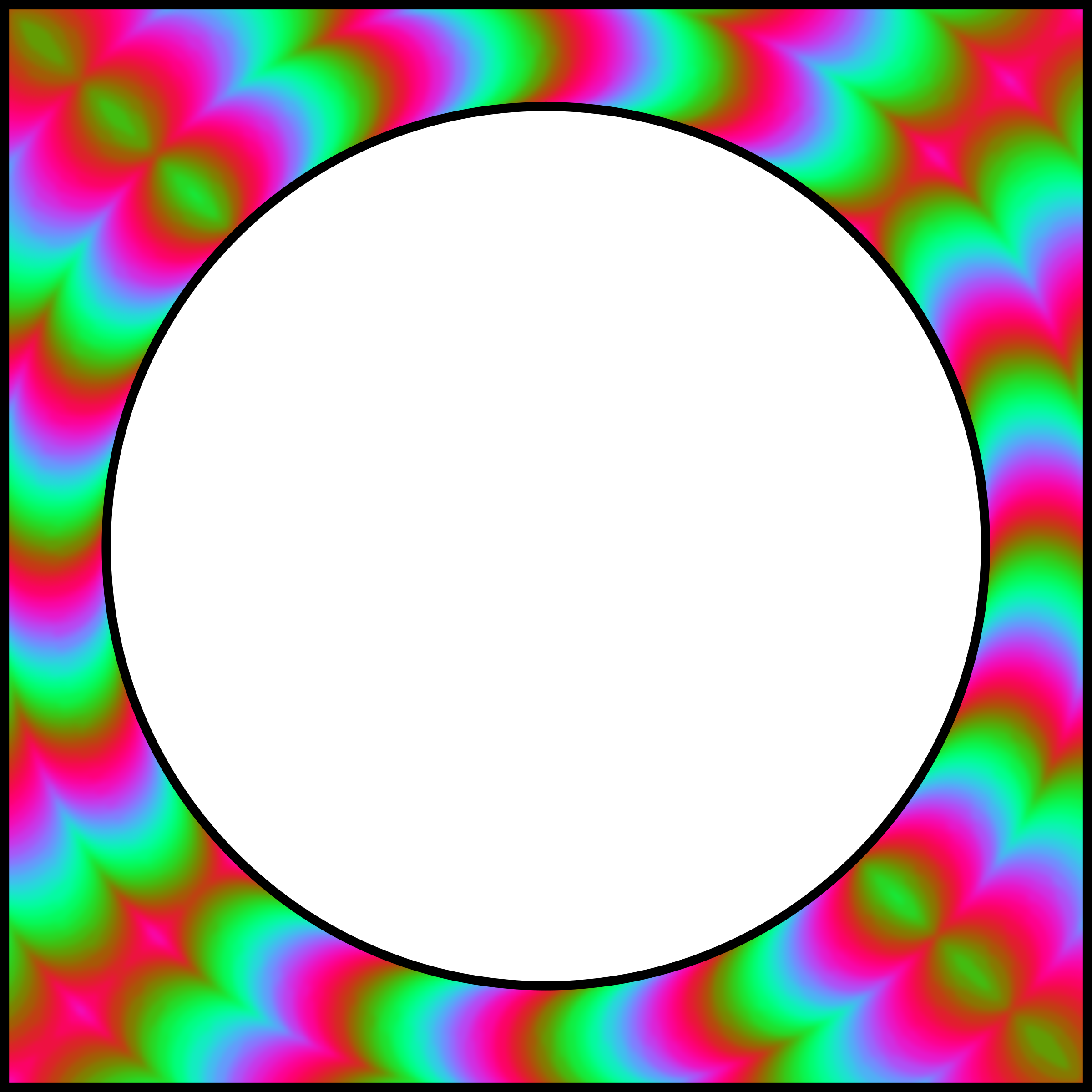This Free Icons Png Design Of Colourful Frame 4 (2400x2400), Png Download