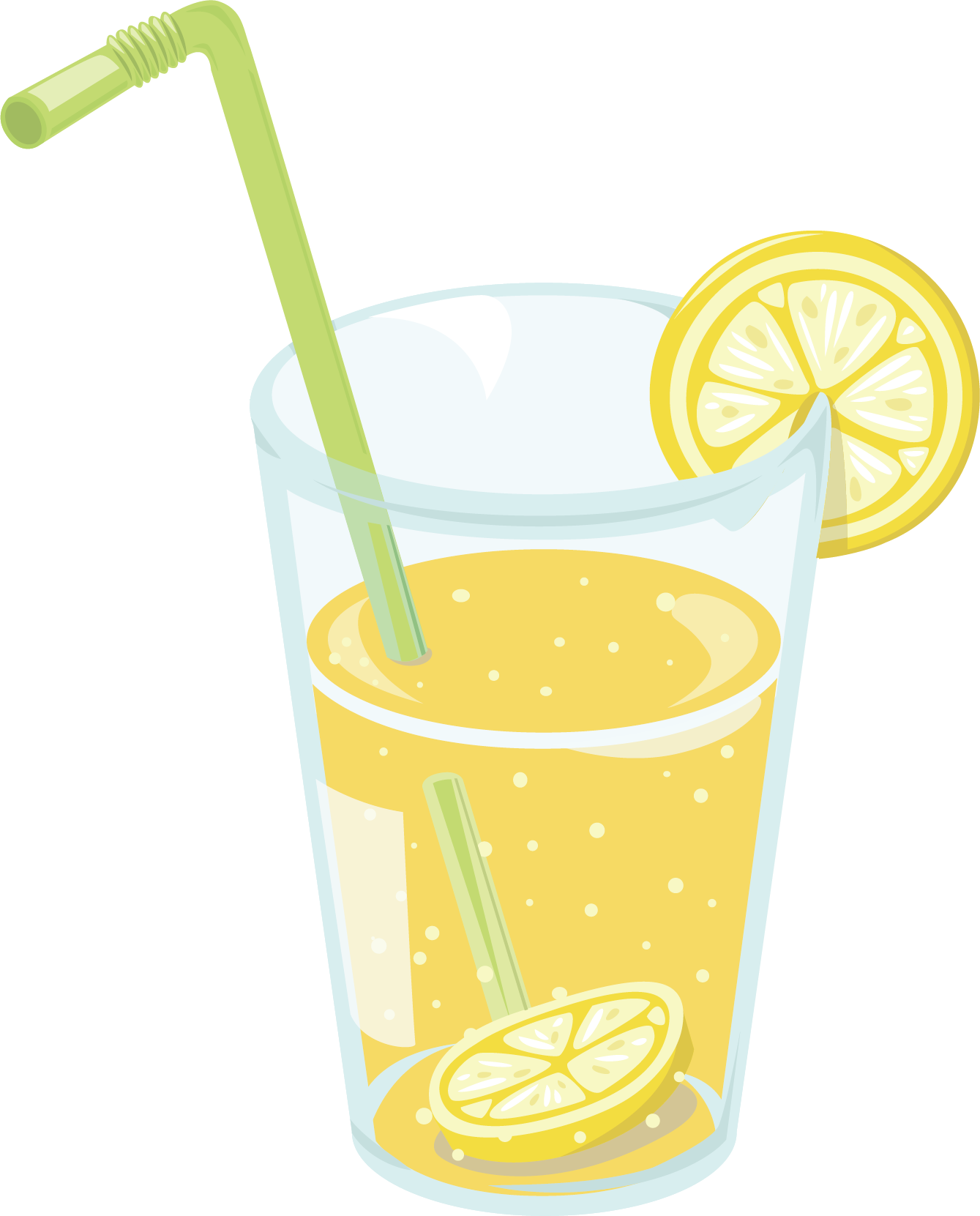 Lemon Juice - Lemon Juice Vector (1339x1661), Png Download