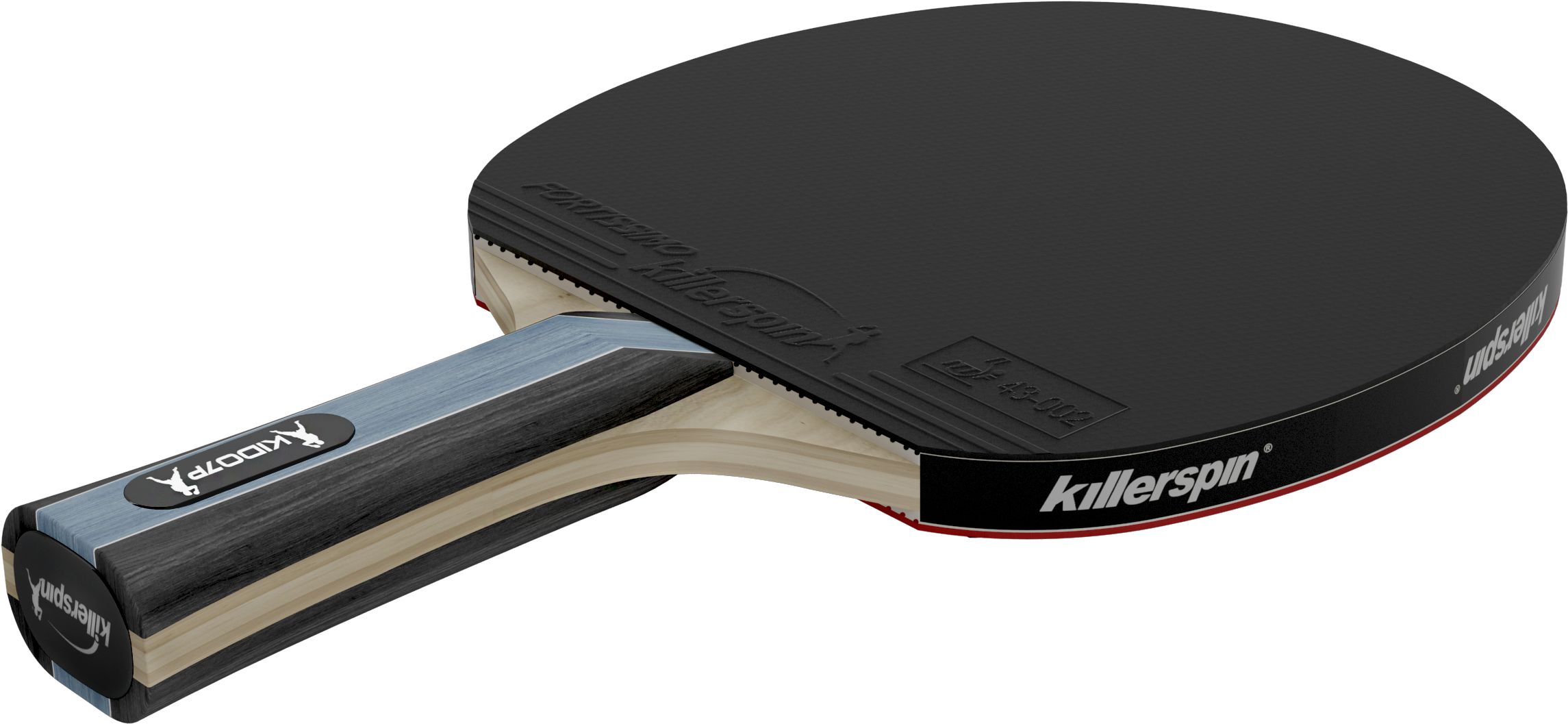 Killerspin Kido 7p Premium Straight Handle, Ittf Approved, - Brand Of Table Tennis Racket (3000x1688), Png Download