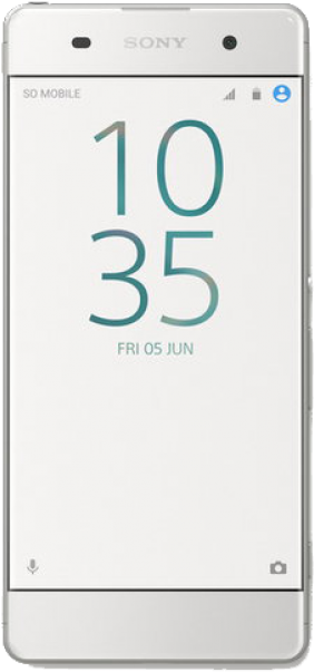 Sony Xperia Xa White Large - Samsung Galaxy (500x633), Png Download