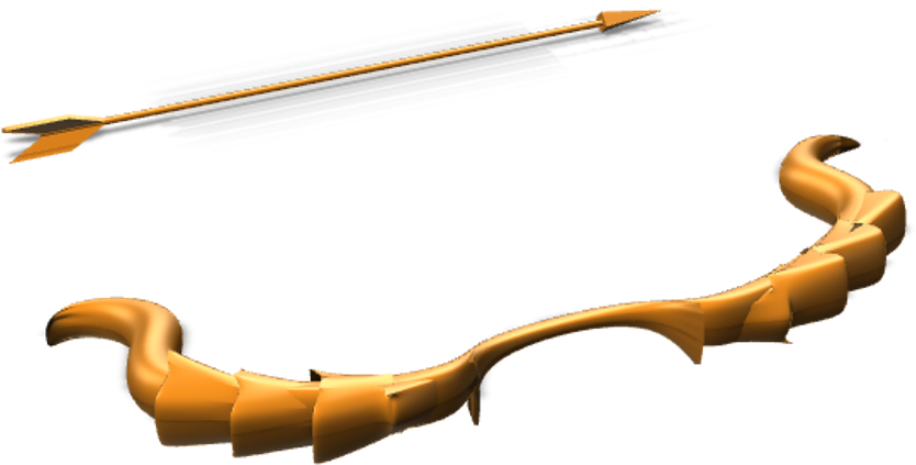 Bow And Arrow - Wood (1200x630), Png Download