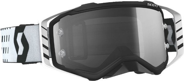 Masque Scott Prospect Sand Dust Ls Noir Blanc Écran - Scott Prospect Black White (600x600), Png Download