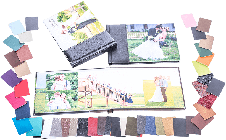 The Premium Leather Collection Consists Of 2 Leather - Scrapbooking (768x489), Png Download